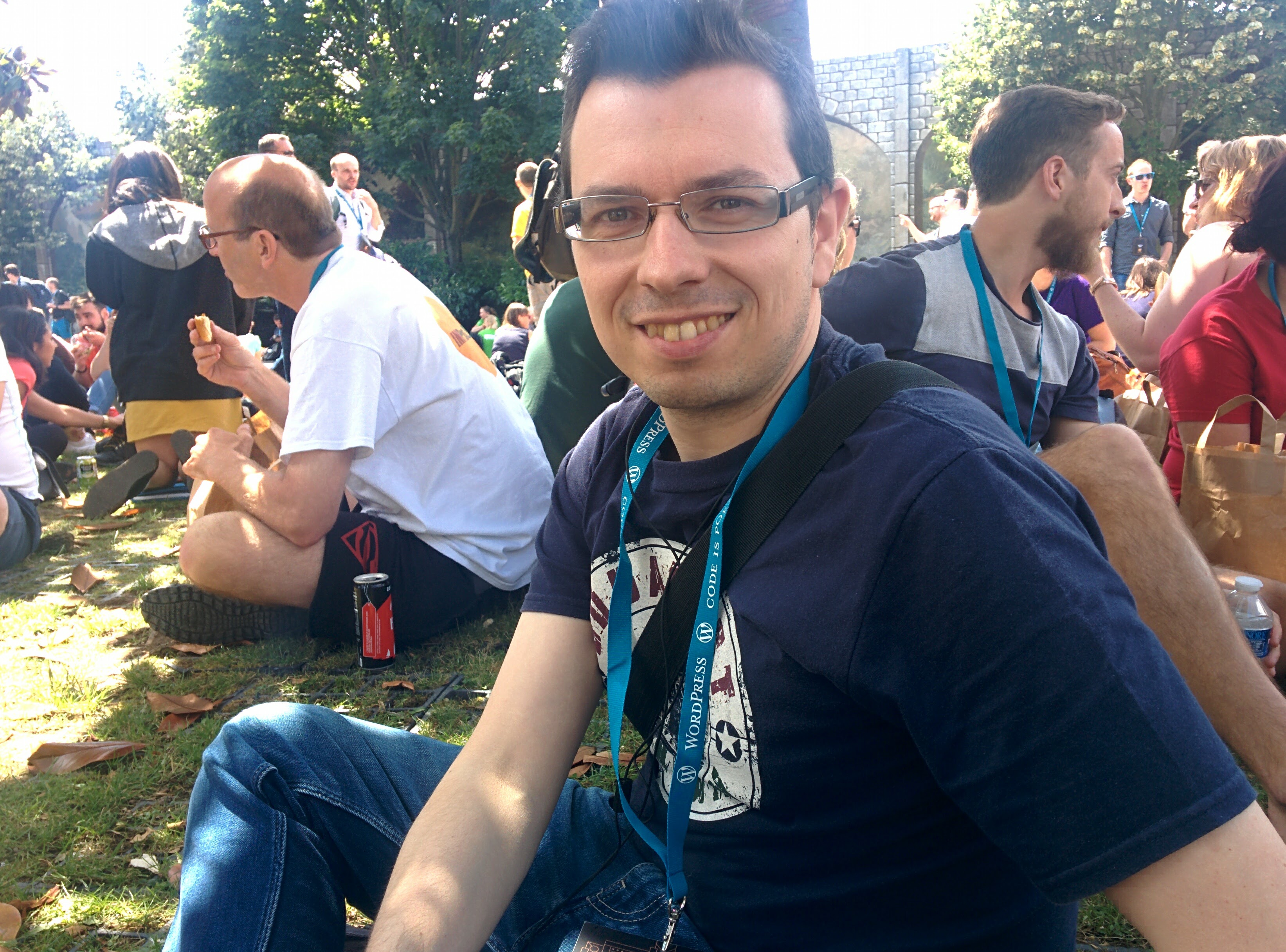 Javier at WCEU