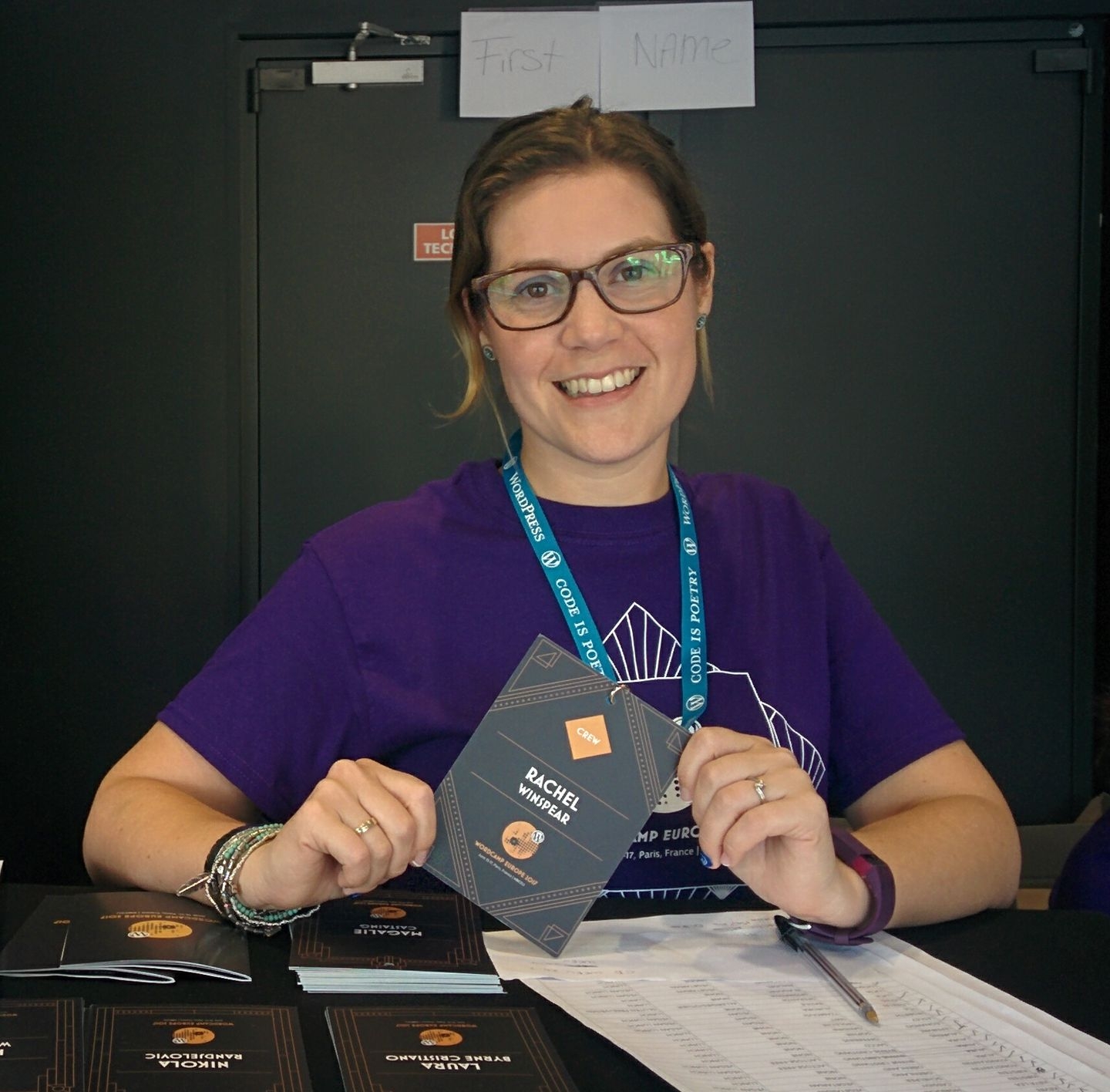 Volunteering at WCEU 2017 Paris