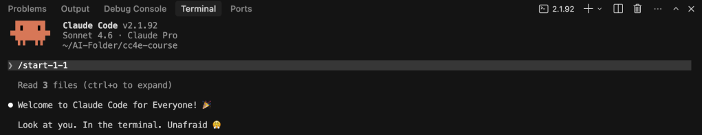Claude Code Terminal in Cursor